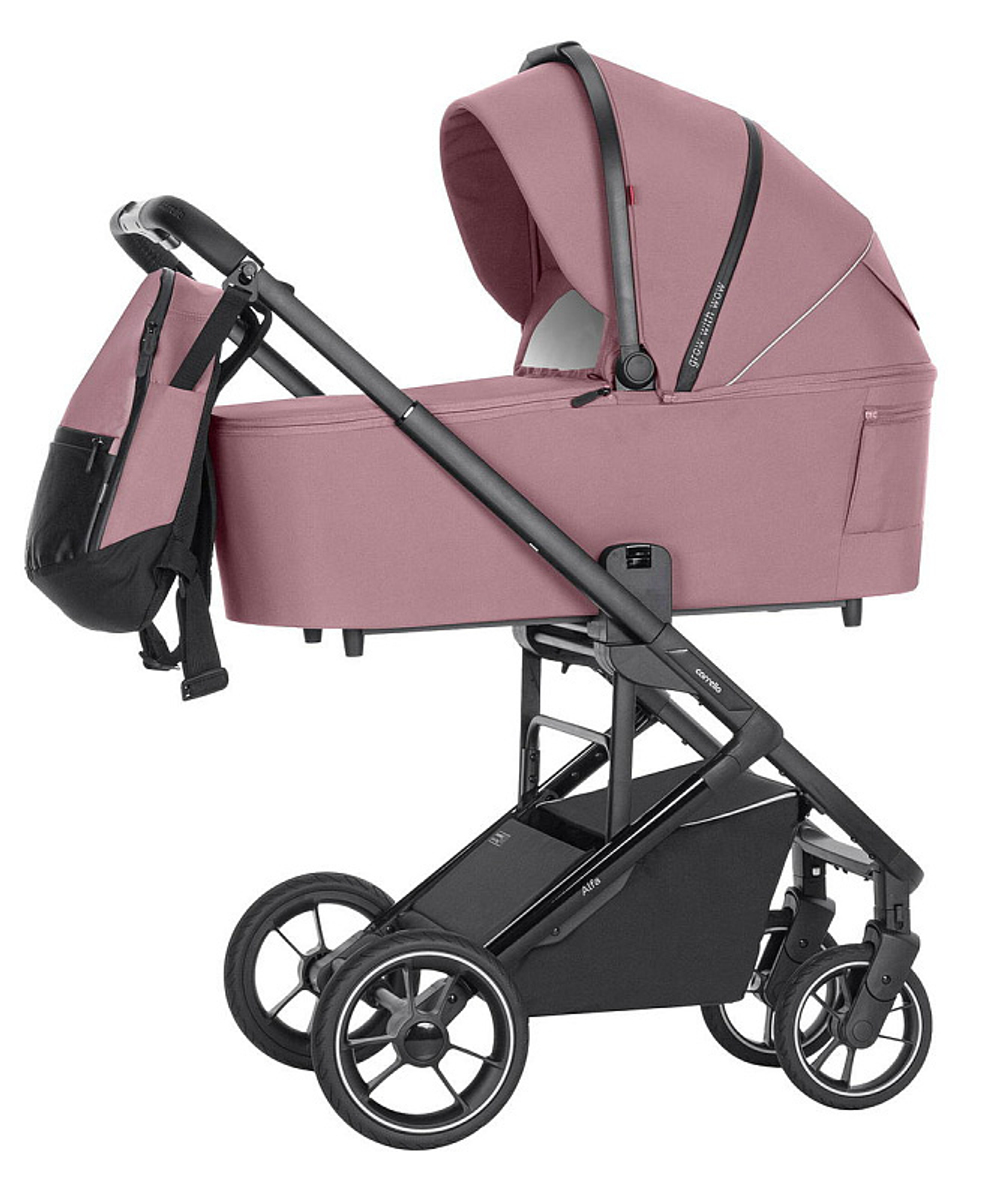 Коляска 2 в 1 Carrello Alfa CRL-6507 2024 Rouge Pink
