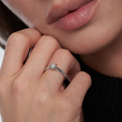 Кольцо Soleil 0.5 ct