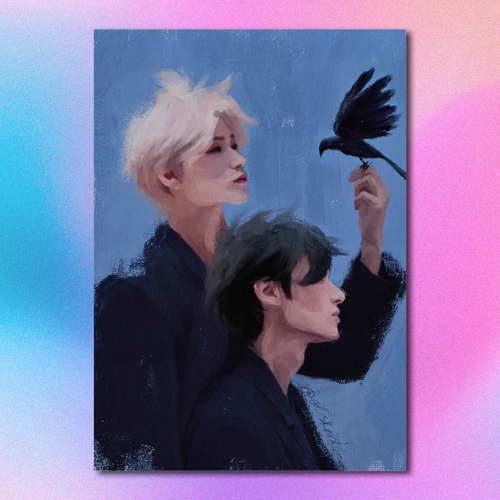 Арт принт / ediskard / ATEEZ / Усаны