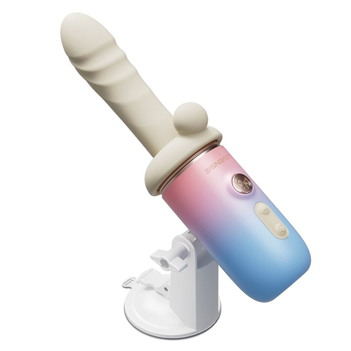 Портативная мини секс-машина 29,1см с функцией нагрева и управлением через приложение Lovense Spinel Mini Sex Machine