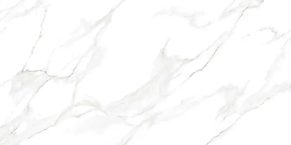 Керамогранит Alma Ceramica GFA114NVD07L Nevada 114x57 белый лаппатированный под мрамор