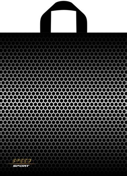 Пакет 42*38см (37мк) с петлевой ручкой "Скорость" ПНД