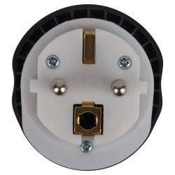 Разветвитель электрический ЭРА SP-1e-UVL универсальный на 1 розетку 16А белый