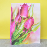 Пакет бумажный 32*45*10см с ручками микс XL506-510