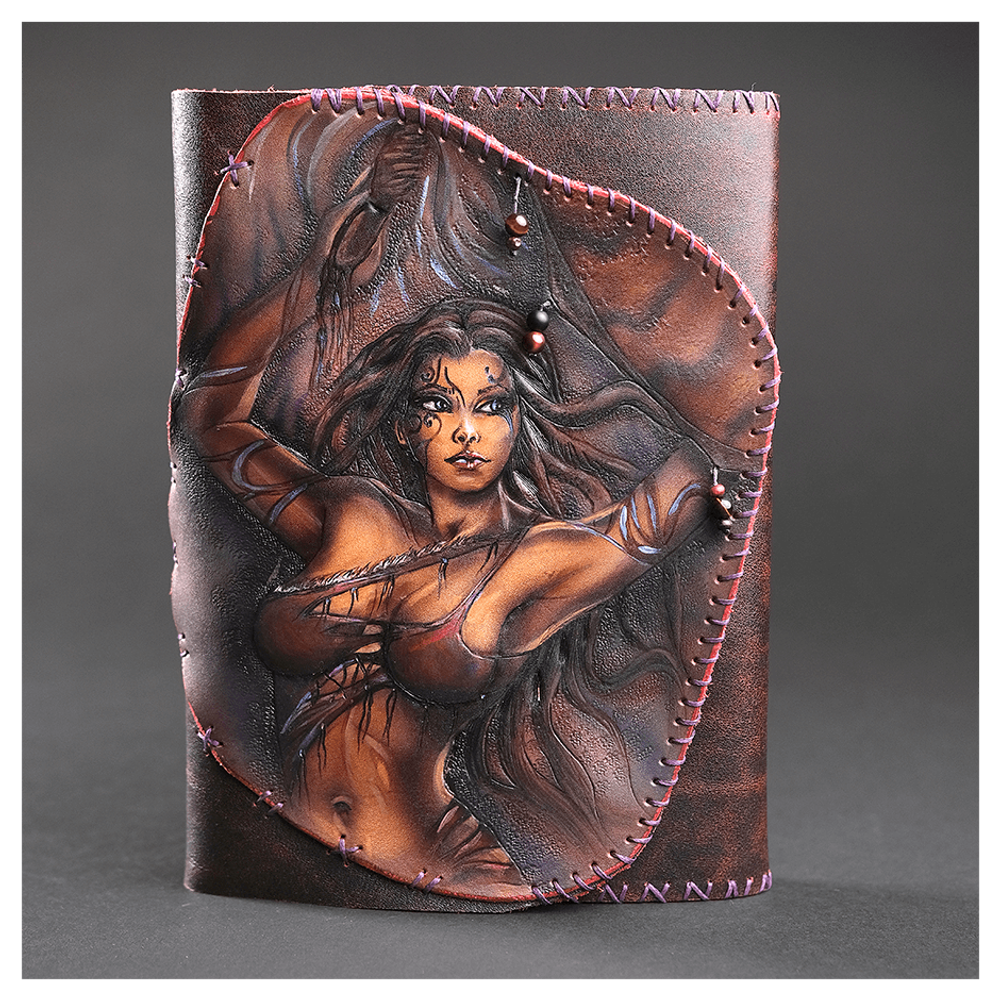 Кожаный ежедневник «Шаманка»
