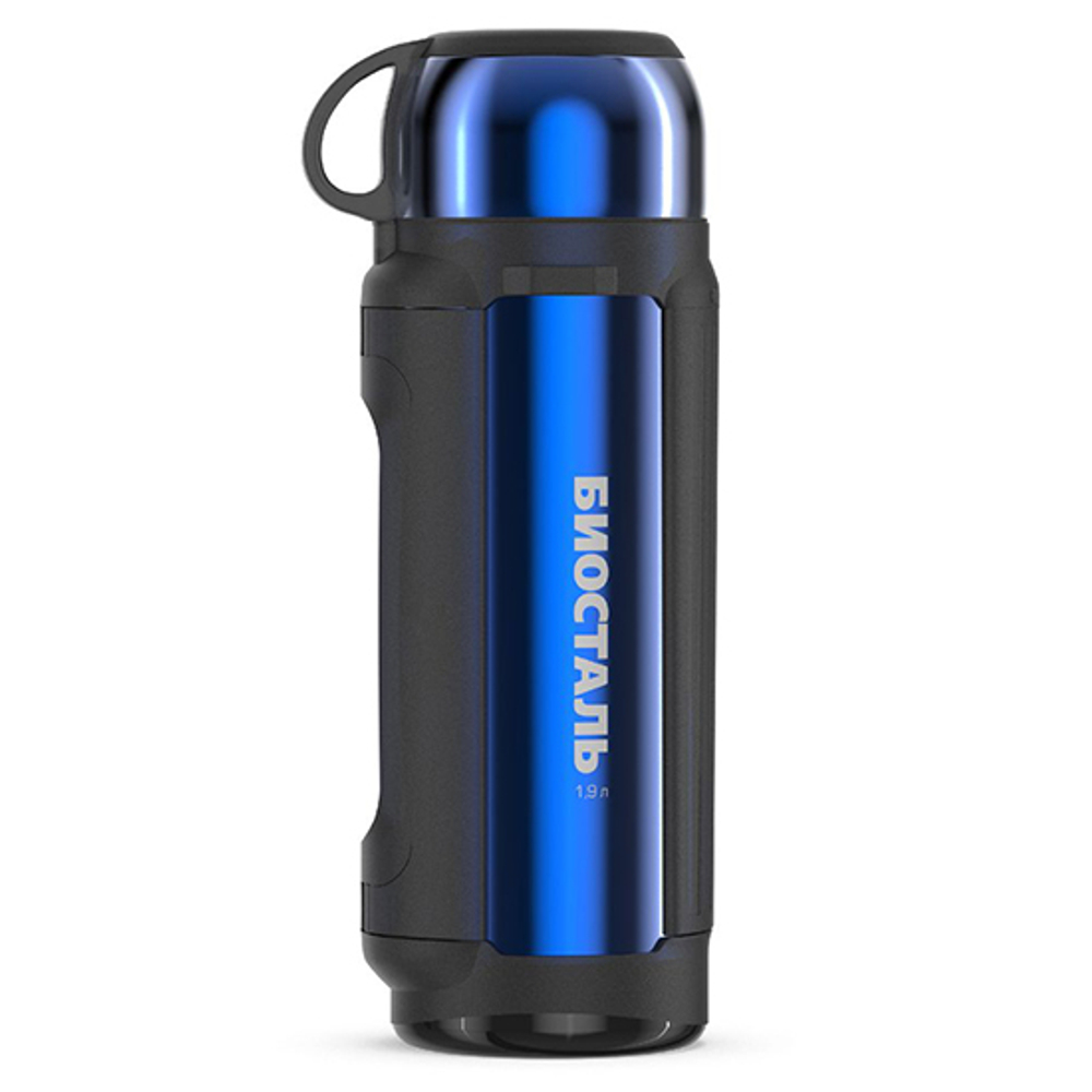 Термос универсальный (для еды и напитков) Biostal Авто (1,9 литра), синий