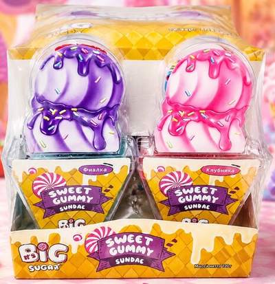 Жев.конфета Фри айс крем (SWEET GUMMY) 45гр 12*8