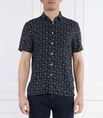 Рубашка SS COLLIN AOP GUESS - темно-синий(M4GH24 WO089)