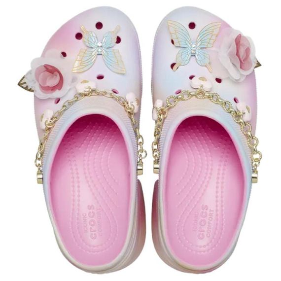 Крокодиловая сирена Сабо Розовый Женский