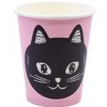 Стаканы бумажные «Котики», 250 мл, 6 шт