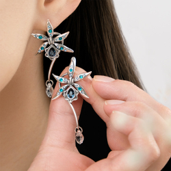 "Мильтассия" серьги  из коллекции "Королева ночи" от Jenavi