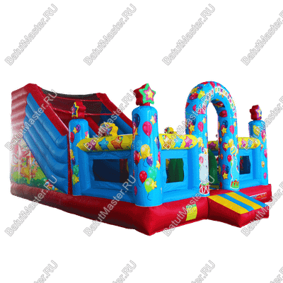 Коммерческий надувной батут "Цирк 2" 7*5*4 м