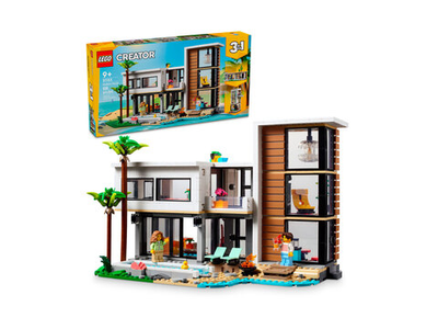 Конструктор Лего Креатор Современный дом 3‑в‑1 | LEGO Creator 3‑in‑1 Modern House 31153 — 939 деталей (9+)