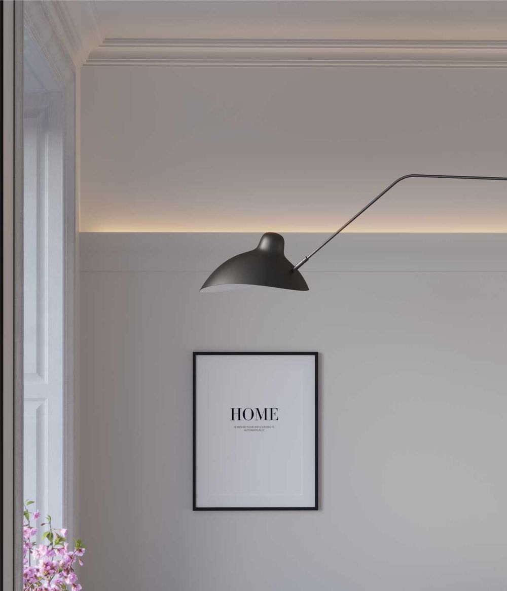 Карниз Ecopolymer, 80x80 мм