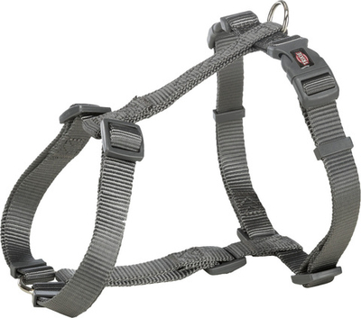 Шлейка Premium H-harness, XXS–XS: 20–32 см/ 10 мм, графит, Trixie