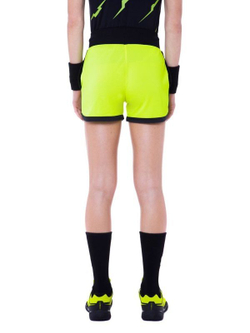 Женские теннисные шорты Hydrogen Tech Shorts Woman - fluo yellow