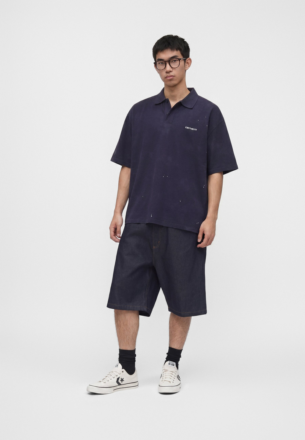 Carhartt WIP Футболка-поло - Синий