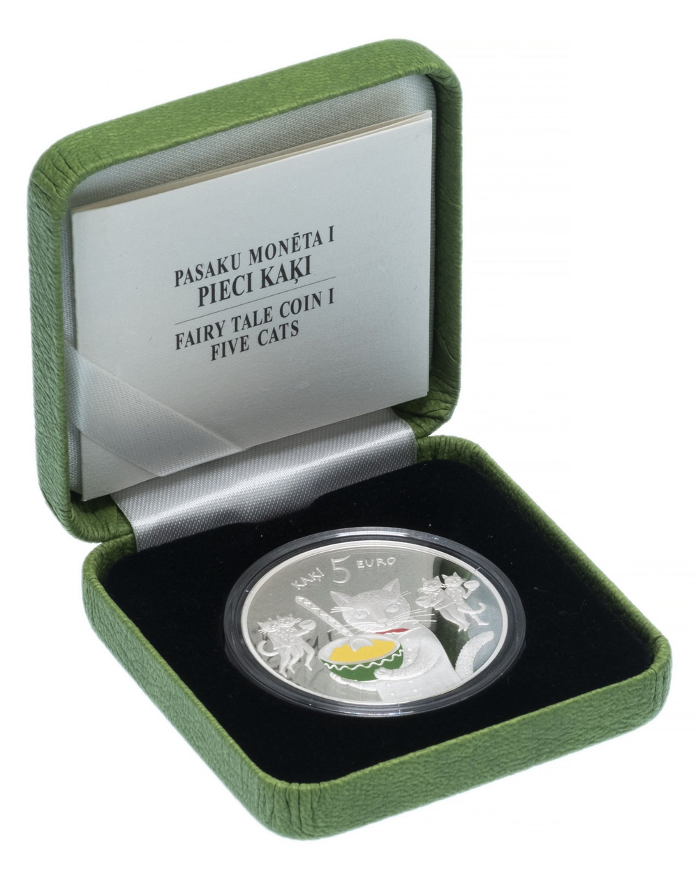 ЛАТВИЯ, 2015, 5 ЕВРО [СЕРЕБРО] [PROOF]