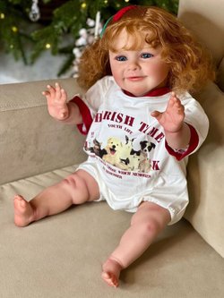 Кукла Реборн мягконабивная 60см в пакете (FA-601)