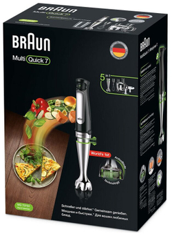 Погружной блендер Braun MQ7075X Multiquick 7