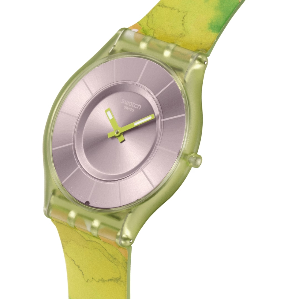 PARADISE BLOOM Водонепроницаемый (waterproof) 3 бар Диаметр 34,00 мм Механизм: кварцевый - SWATCH