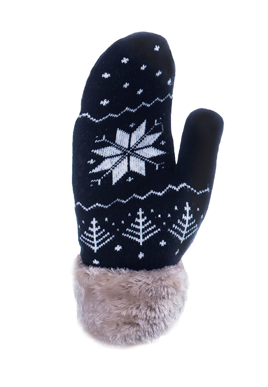 Варежки женские