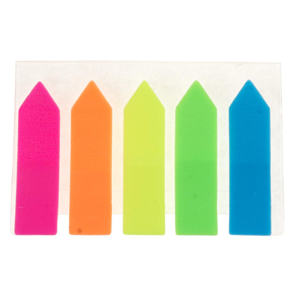 Стикеры пластиковые, стрелки, 5 шт, в пакете с подвесом