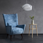 Кресло Dublin велюр синий