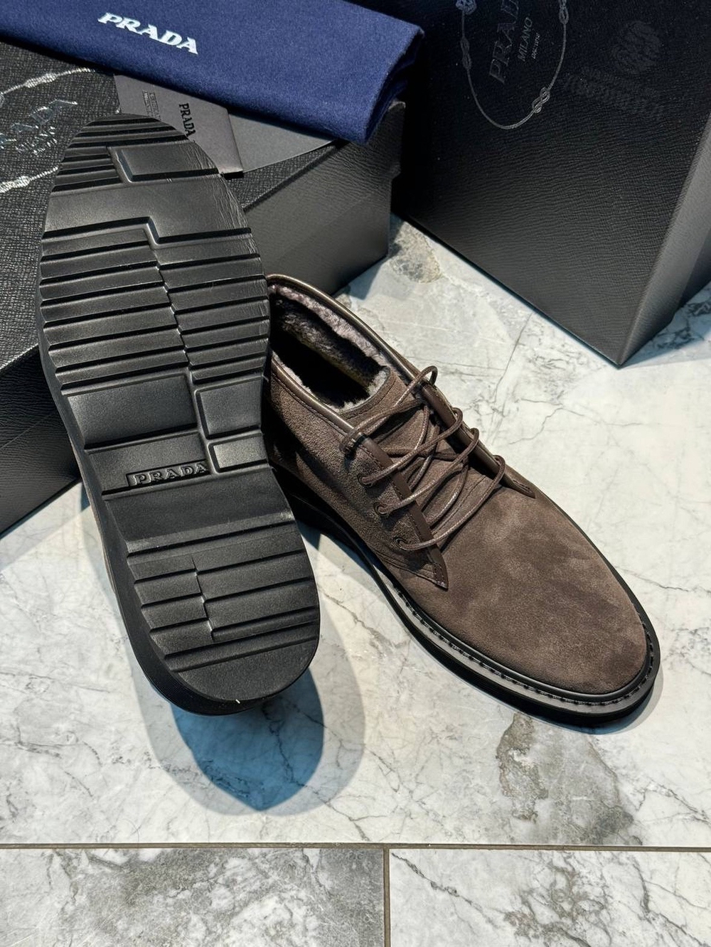 Ботинки Prada