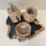 Набор из окаменелого дерева 4 предм Fossil Set NF-63292 поднос 149