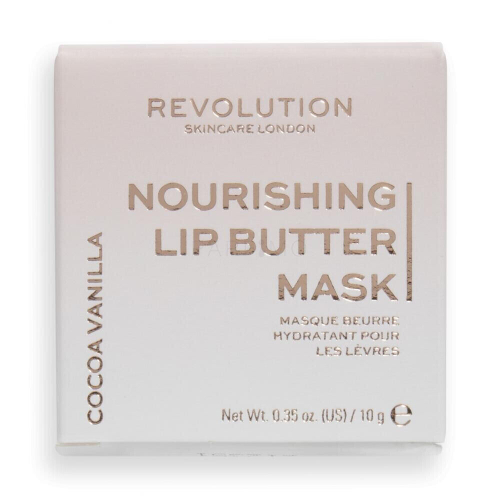 Revolution Skincare Nourishing Lip Butter Mask Cocoa Vanilla 10 g lippenbalsam für Frauen