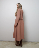 Платье из вискозы Стелла Маккартни карамель