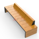 Скамейка Линарес 300х150 двусторонняя