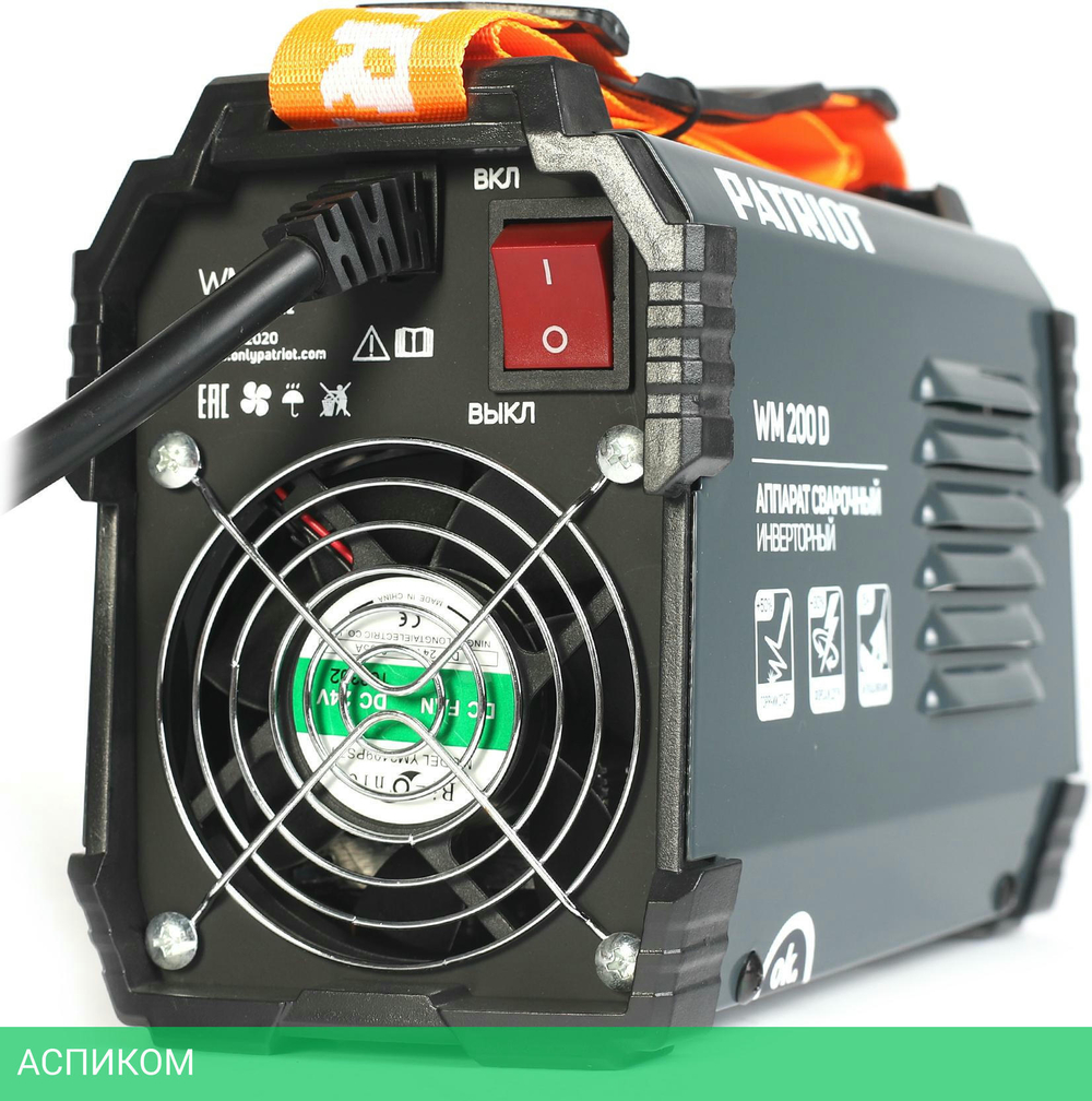 Сварочный инвертор Patriot WM200D MMA (605302020)