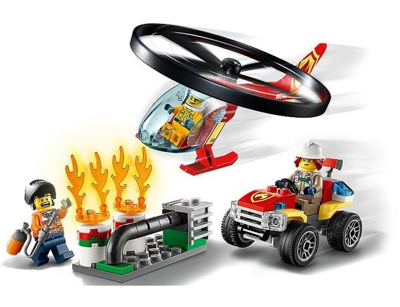 Lego konstruktor City Fire Helicopter Response