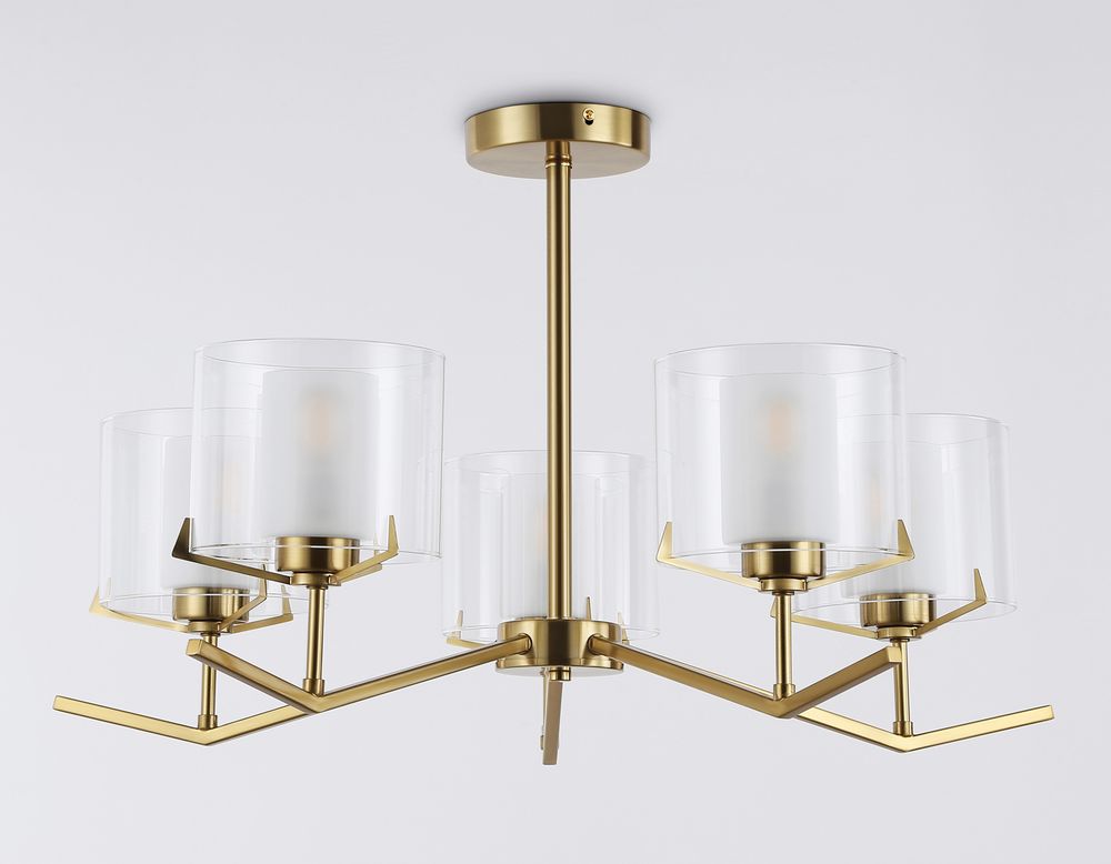 Ambrella Люстра со стеклянными плафонами на штанге Modern LH57007