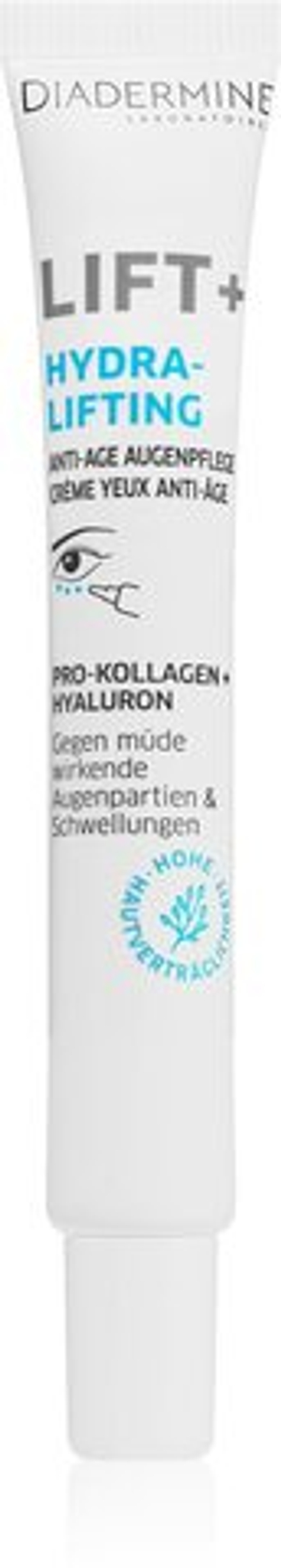 Diadermine Lift+ Skinplex - укрепляющий крем вокруг глаз против морщин, мешков и темных кругов /   15  ml  / GTIN 4015100201642