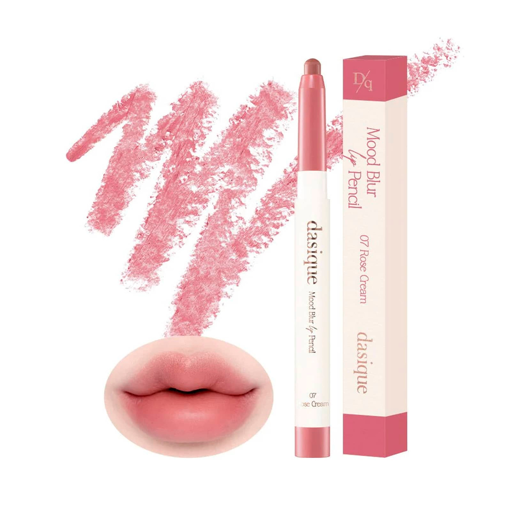 Dasique, Mood Blur Lip Pencil, крем для губ 07, 0,9 г (0,03 унции)