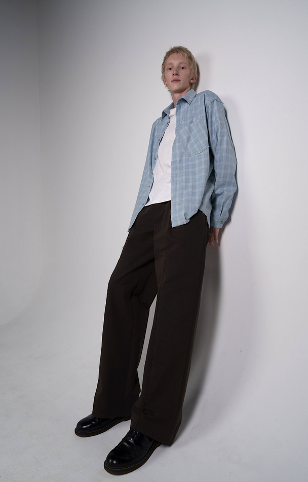 Рубашка ALTO Serial голубой