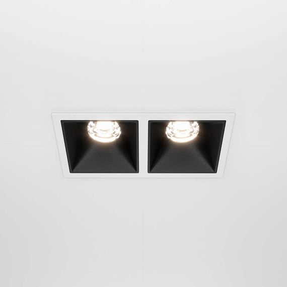 Встраиваемый светильник Maytoni Alfa LED DL043-02-10W4K-D-SQ-WB
