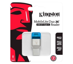 Kingston FCR-ML3C карт-ридер MobileLite Duo 3C для карт microSD