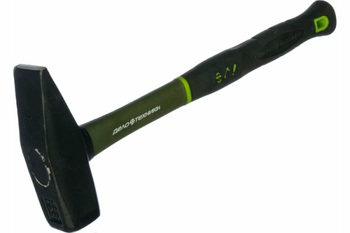 Слесарный молоток с фибергласовой ручкой 1000 г ДТ/24/6 Дело Техники 315100