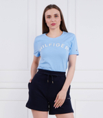 Футболка Tommy Hilfiger - голубой(WW0WW37864)
