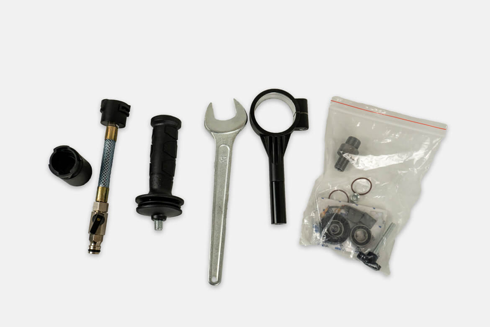 Дрель с микроударом для алмазного бурения KEOS KS-180 PULSAR ручная