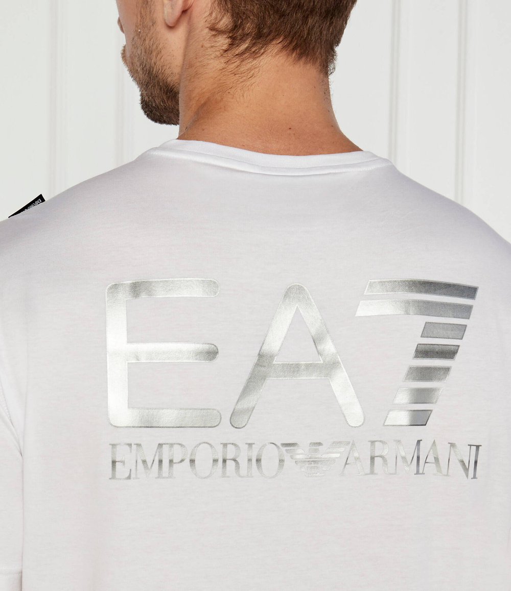 Футболка EA7 - белый(6DPT06 PJFFZ)