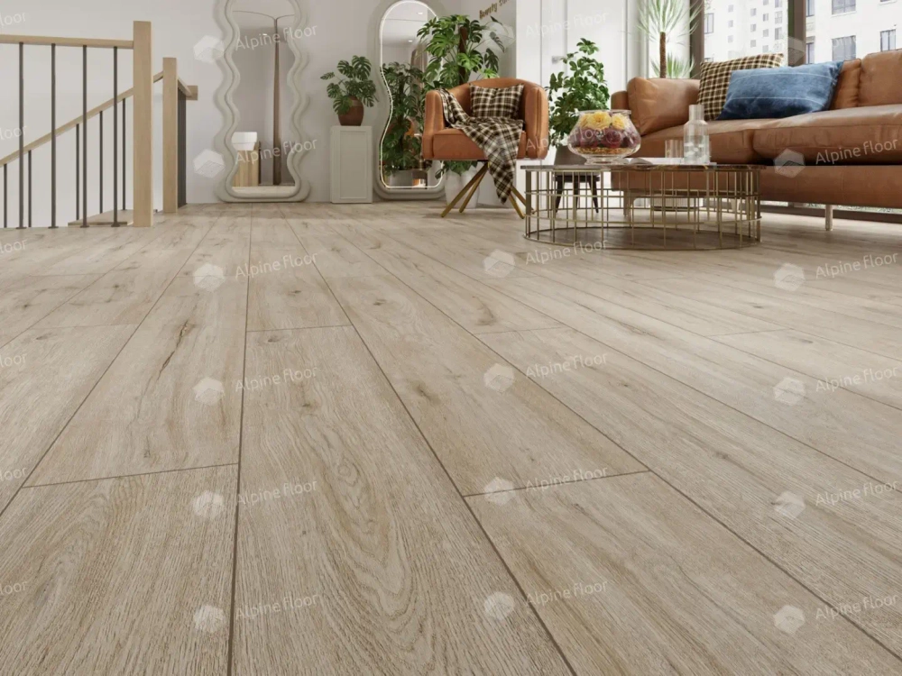 Каменно-полимерная плитка Alpine Floor Solo Plus Прэсто ЕСО 14-801
