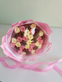 Букет из шоколадных роз