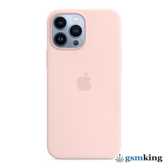 Apple Silicone Case with MagSafe iPhone 13 Pro Max Chalk Pink «Розовый мел» MM2R3ZE/A