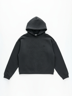 Худи с объёмным капюшоном из итальянского футера