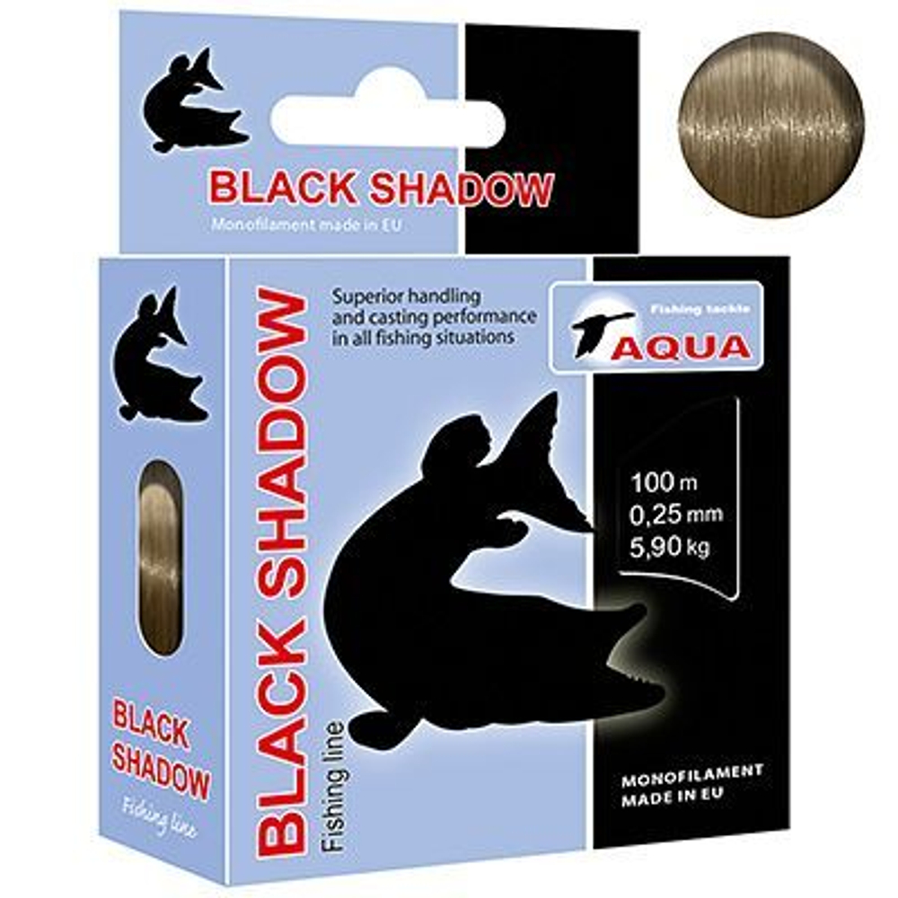 леска рыболовная Black Shadow 0,20mm 100m ( 6 штук )